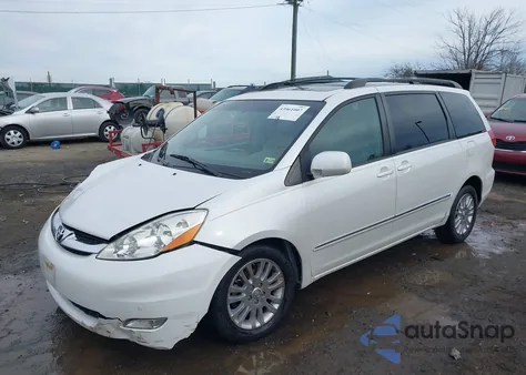 2008 Toyota Sienna Limited z USA, uszkodzony, nr VIN 5TDZK22C98S109490